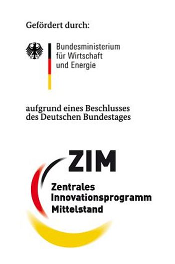 Logo der ZIM-Förderung des BMWi
